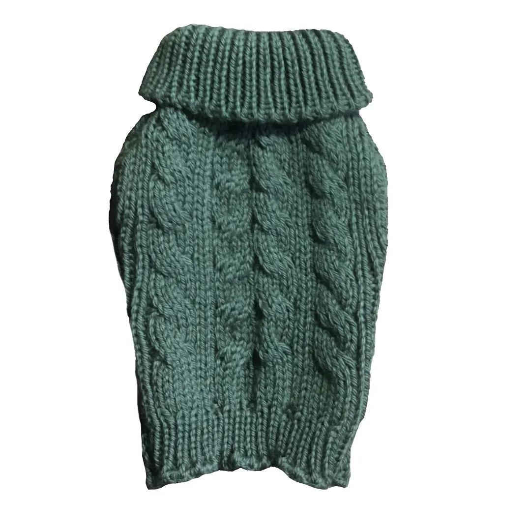 100%  Wool |   Dog Sweater |