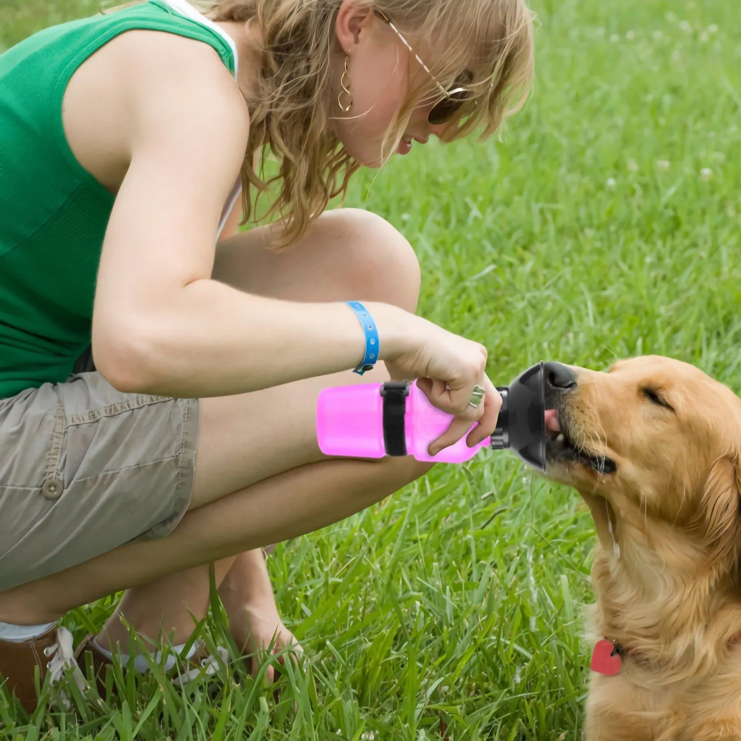 500ml Pet Water Bottle Portable Water Cup