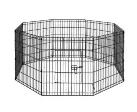 8 Panel Pet Playpen Crate - 30 Inch