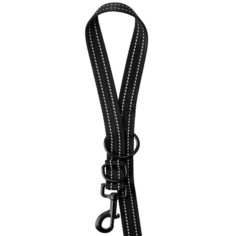 Adjustable Leash With Reflective Stitching