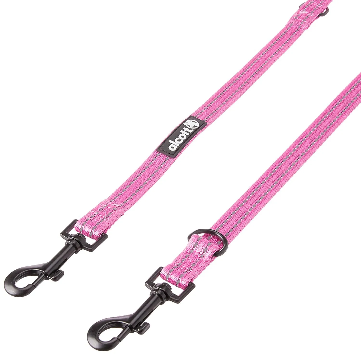 Adjustable Leash With Reflective Stitching