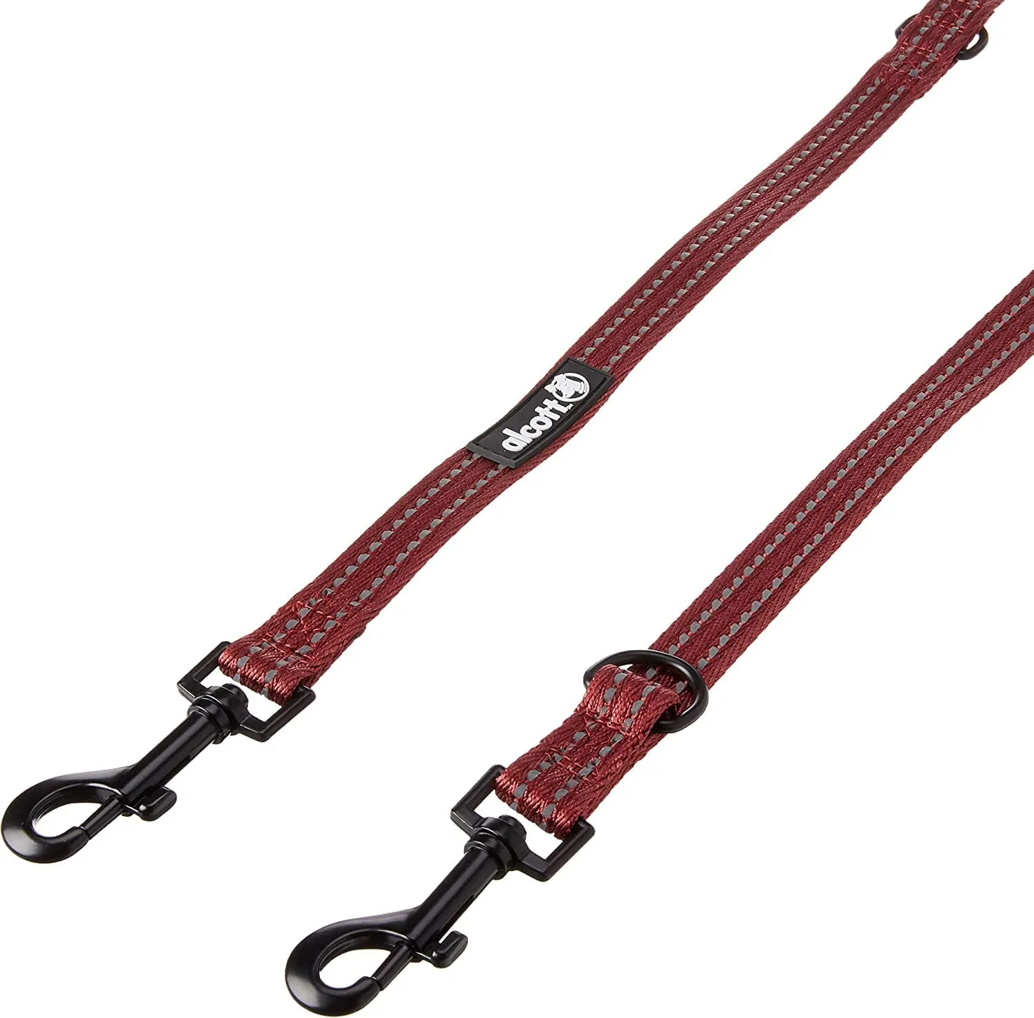 Adjustable Leash With Reflective Stitching