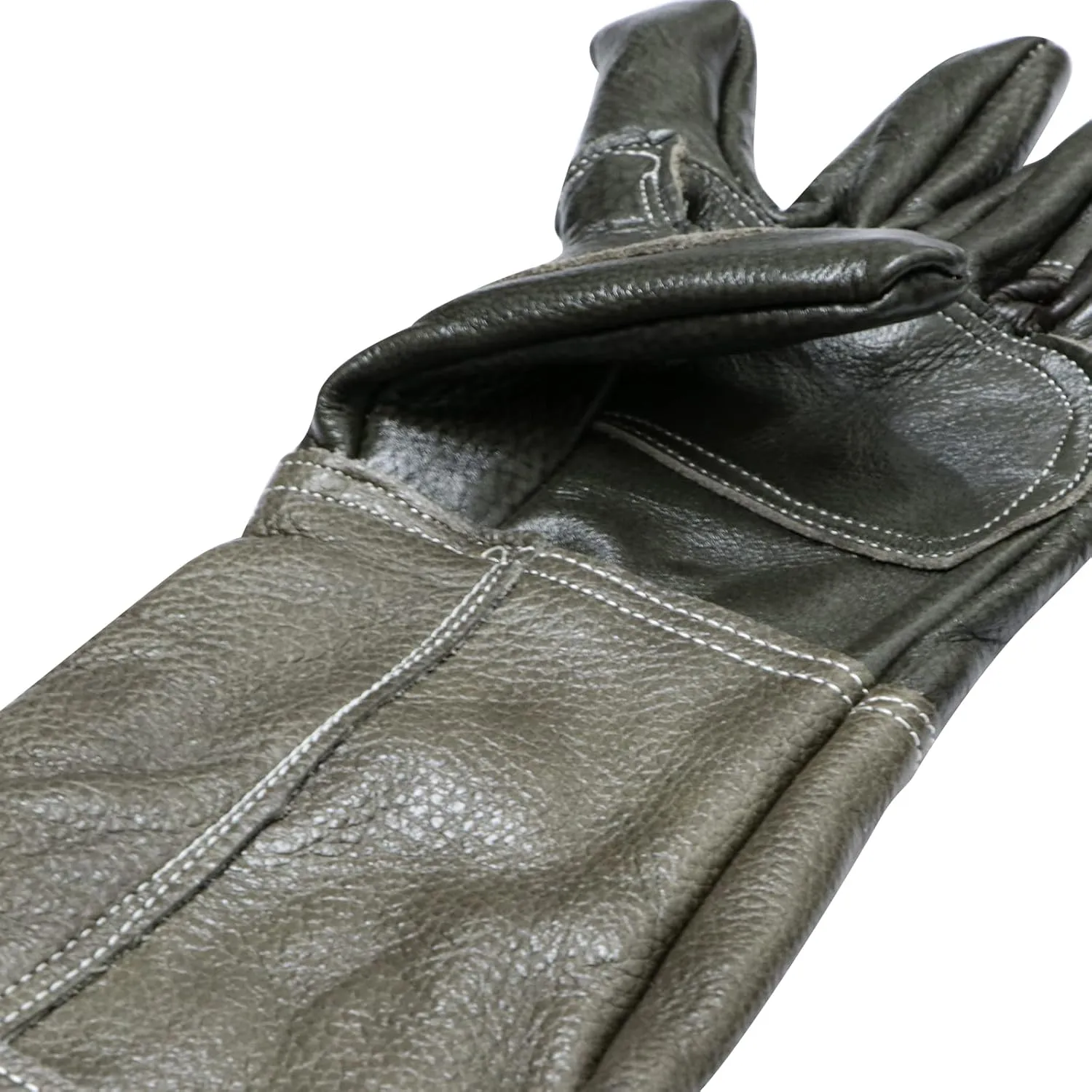 Animal Handling Gloves Bite Proof Reinforced Leather for Dog Training Cat Scratch Falcon Reptile Grabbing Snake