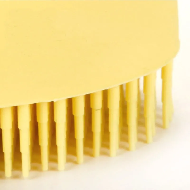 Bathroom Dog Bath Brush Massage Gloves Soft Safety Silicone Comb