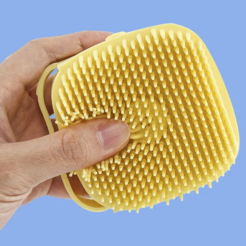 Bathroom  Puppy Bath Massage Gloves Brush