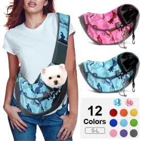 Best Fashionable Pet Carrier Bag Outdoor Breathable Sling Handbag Tote