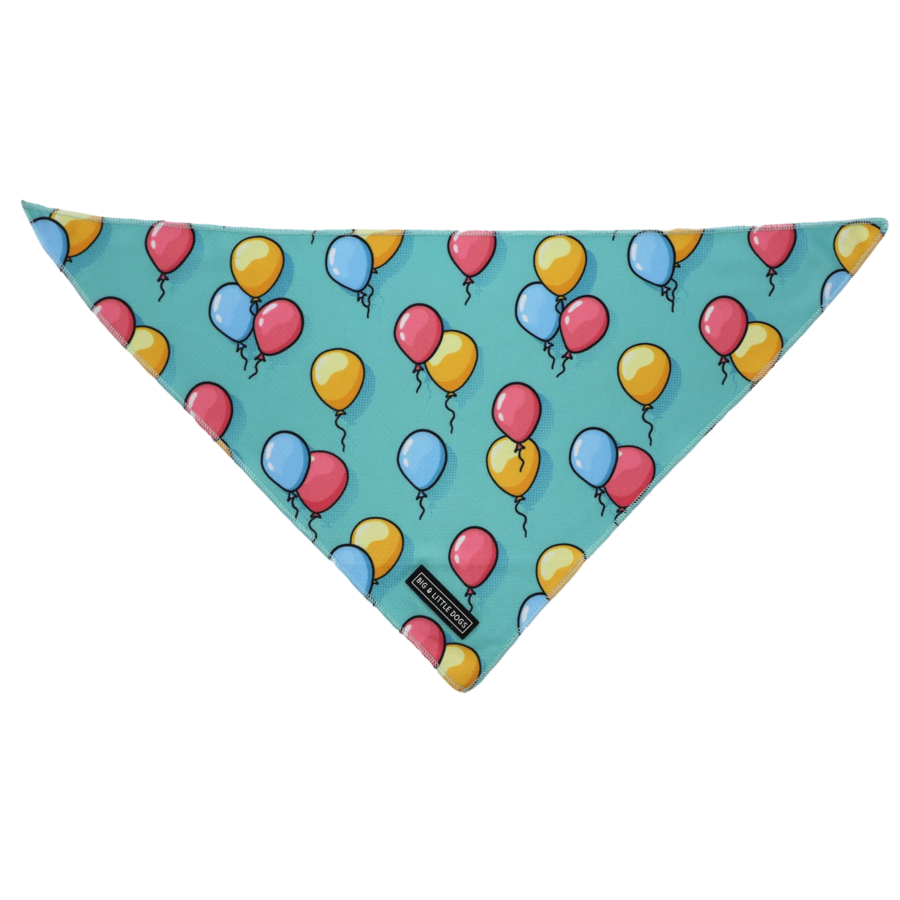 Big & Little Dogs Birthday Balloons Bandana