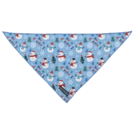Big & Little Dogs Christmas Bandana - 'Let it Snow'