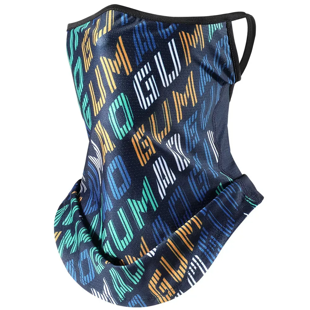 Breathable Bandana Hanging Ear Face Mask Cover Cycling Men Women Ice Cool Outdoor Sports Hiking Bicycle Neck Gaiter Scarf Summer