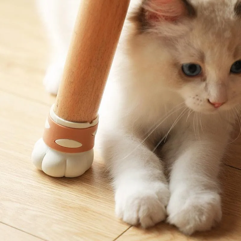 Cat Paw Chair Leg Caps