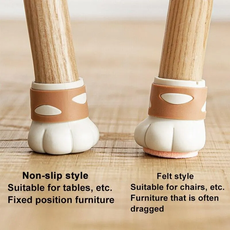 Cat Paw Chair Leg Caps