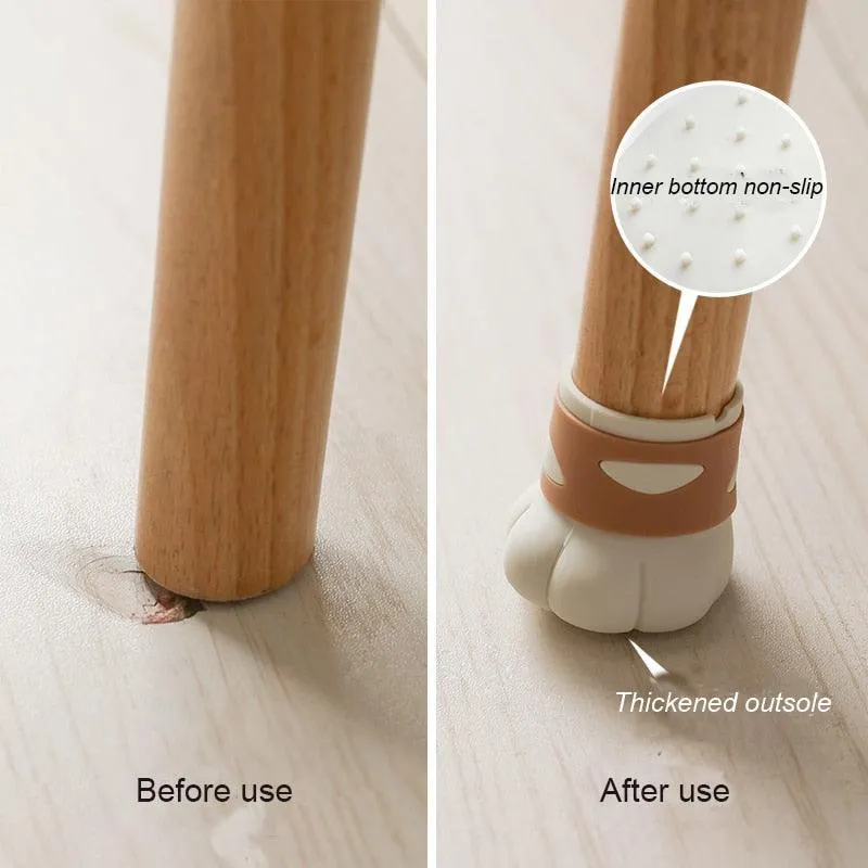 Cat Paw Chair Leg Caps