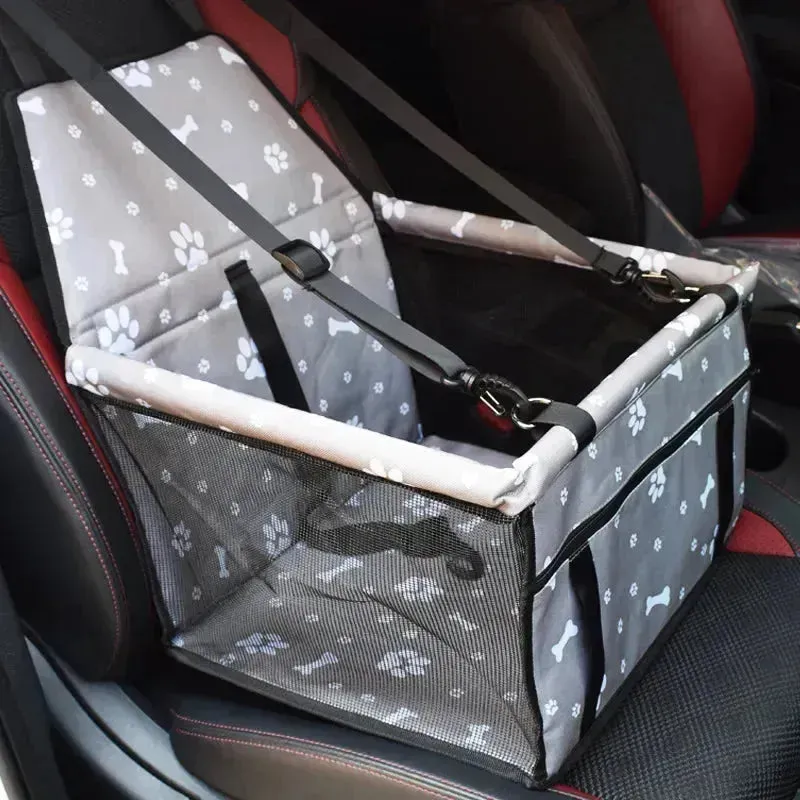 Compact Double-Layer Waterproof Dog Car Seat Bag