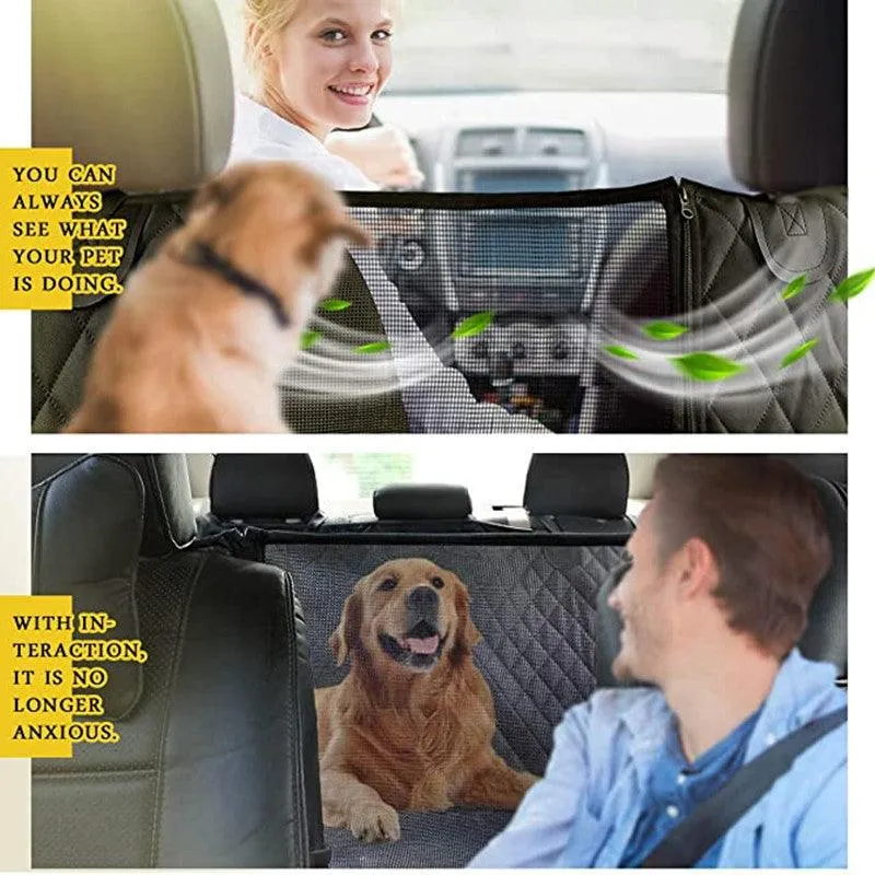 Convertible Waterproof Pet Car Seat Cover