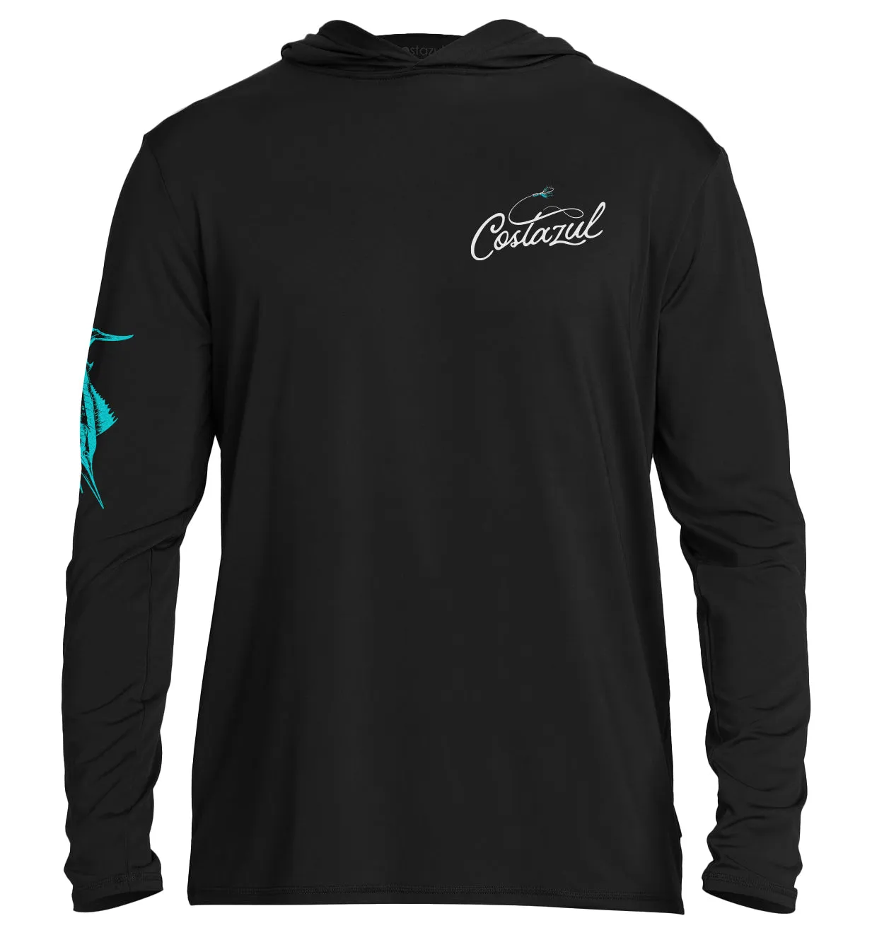 Costazul Cast Free Long Sleeve Sun Shirt - Jet Black