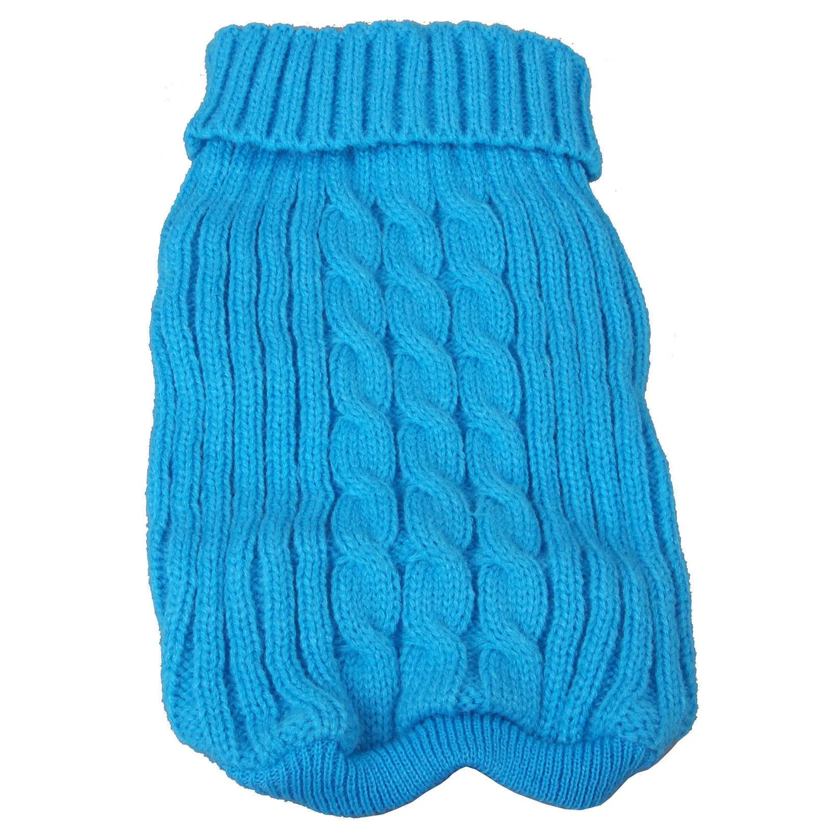 Cotton Rib-Collared Sweater