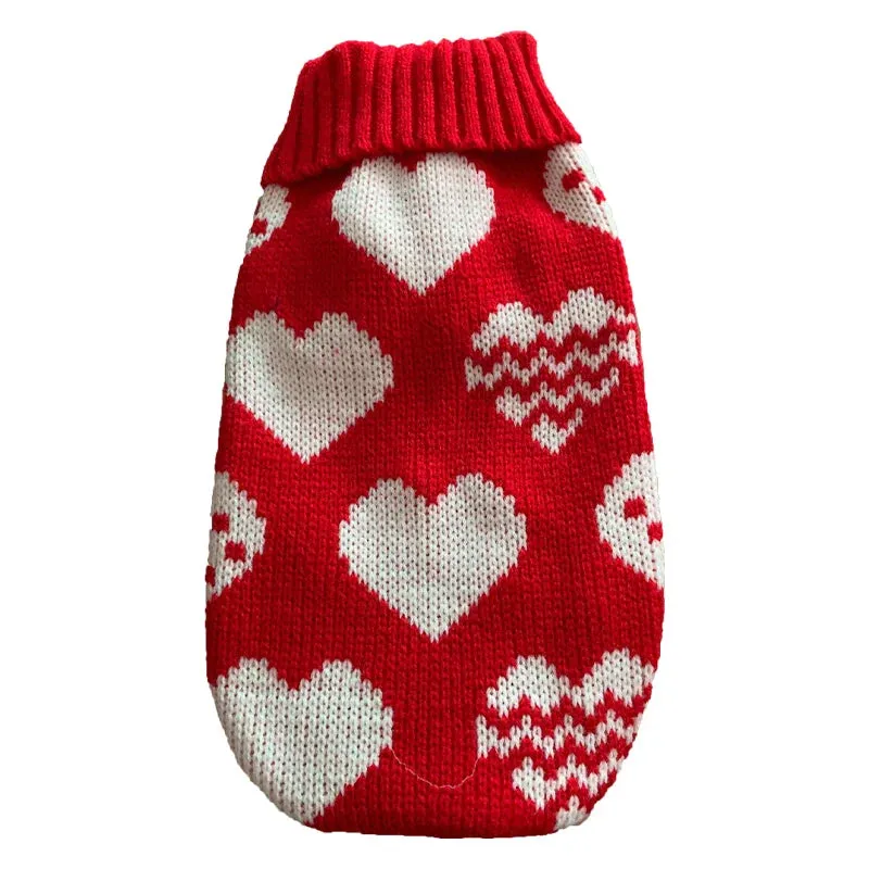Cozy Knitted Sweater for Small to Medium Dogs and Cats