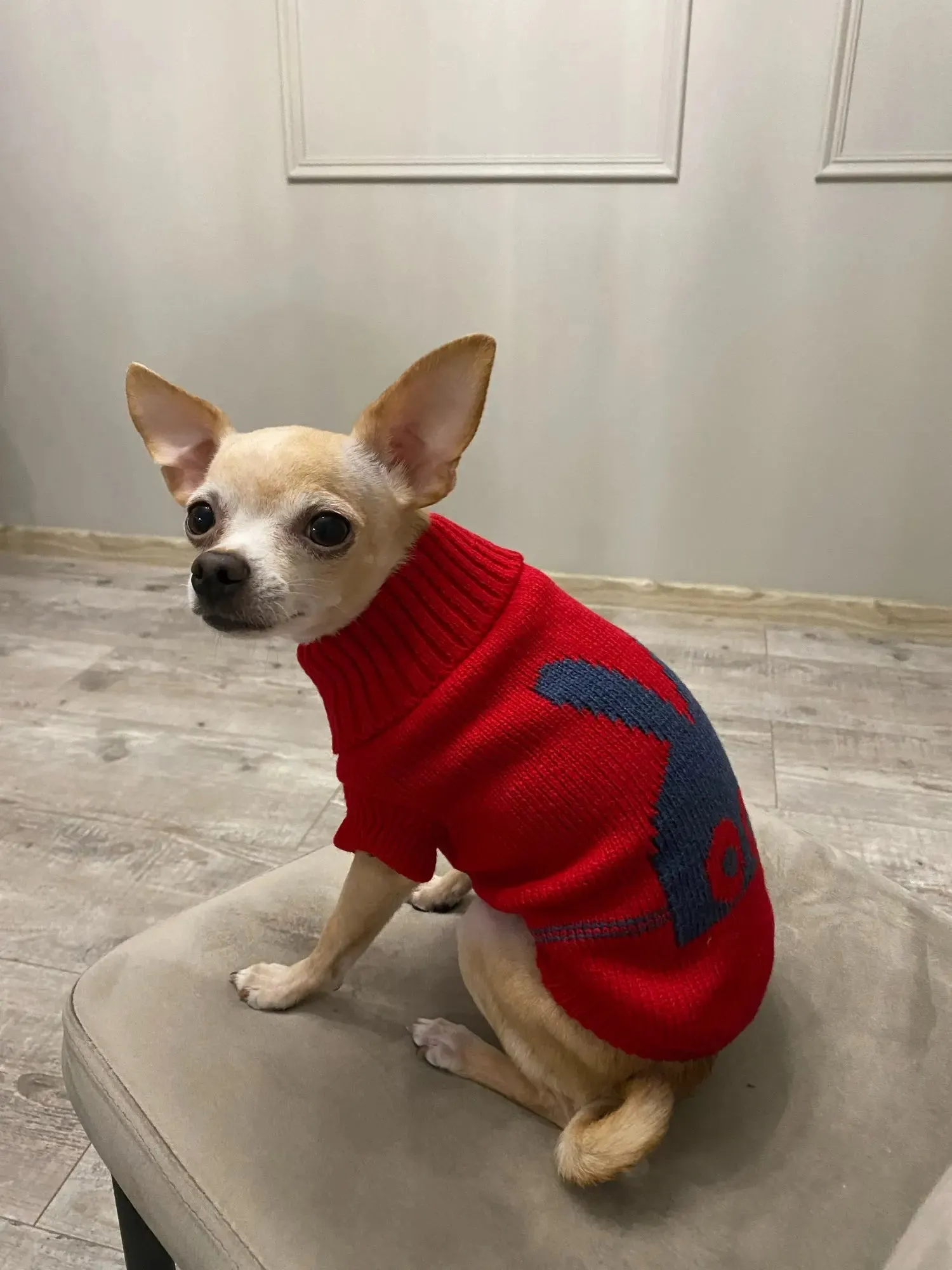 Cozy Knitted Sweater for Small to Medium Dogs and Cats