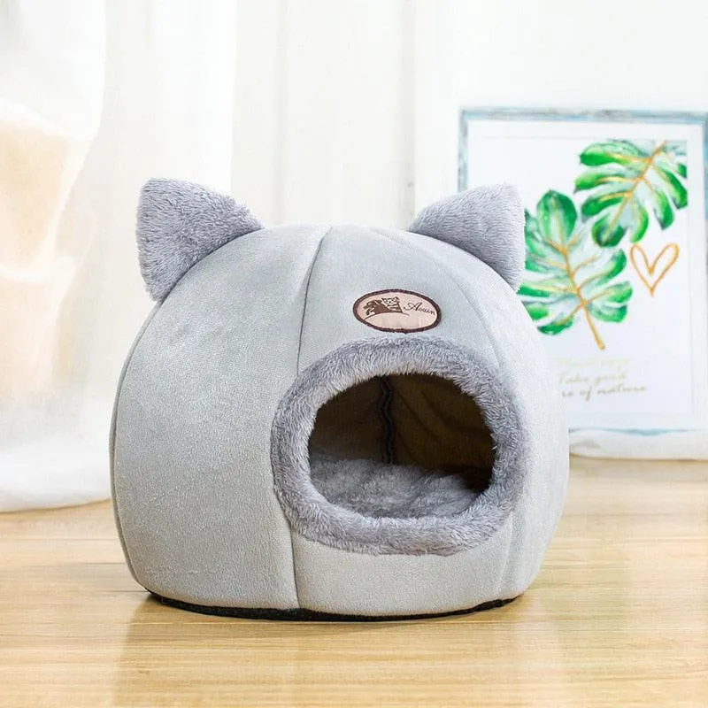Deep Sleep Comfort Cat Bed - Cozy Retreat for Your Furry Friend