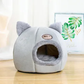 Deep Sleep Comfort Cat Bed - Cozy Retreat for Your Furry Friend
