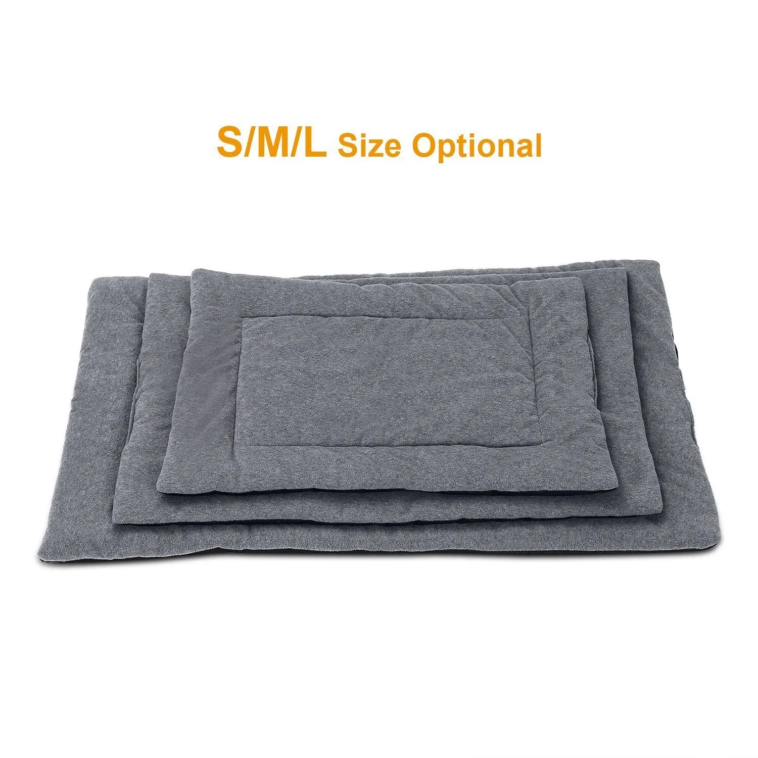 Dog Bed Mat Comfortable Fleece Reversible Pad