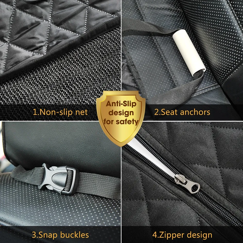 Dog Car Seat Cover Waterproof  Dog Carrier Hammock Cushion