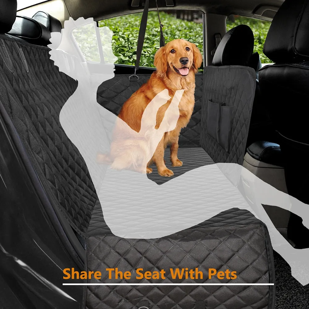 Dog Car Seat Cover Waterproof  Dog Carrier Hammock Cushion