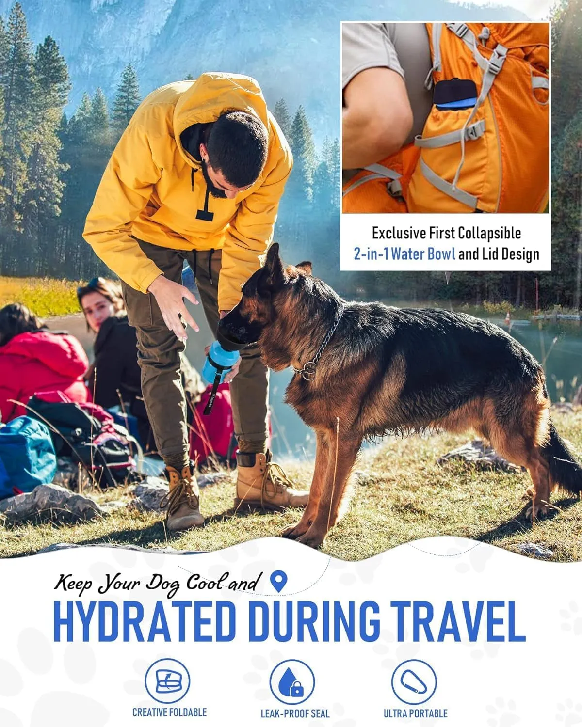 Dog Portable Water Bottle