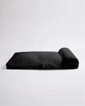 Faux Fur Pet Bed - Charcoal