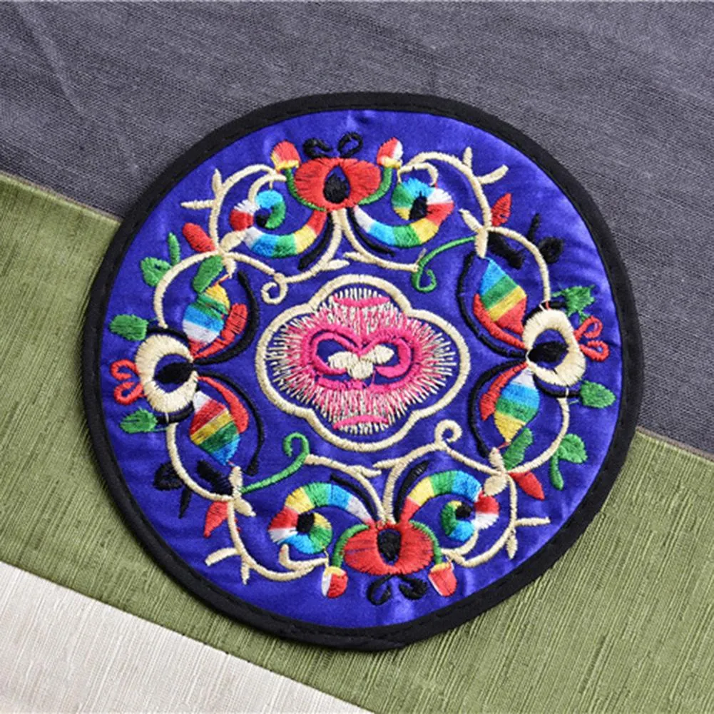 Funki Buys | Coasters | Vintage Embroidered Cup Mats 10 Pcs