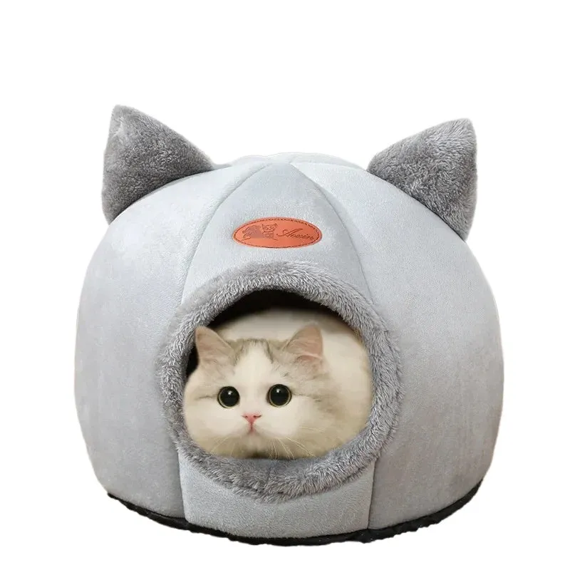Funki Buys | Pet Beds | Cat Beds | Cozy Sweet Pink Cave House