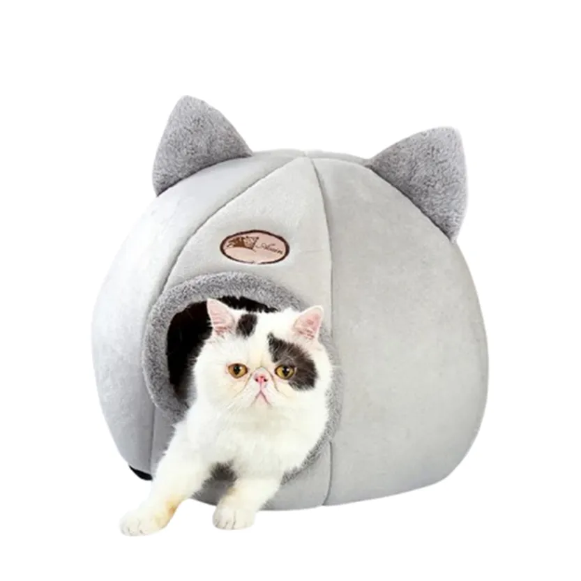 Funki Buys | Pet Beds | Cat Beds | Cozy Sweet Pink Cave House