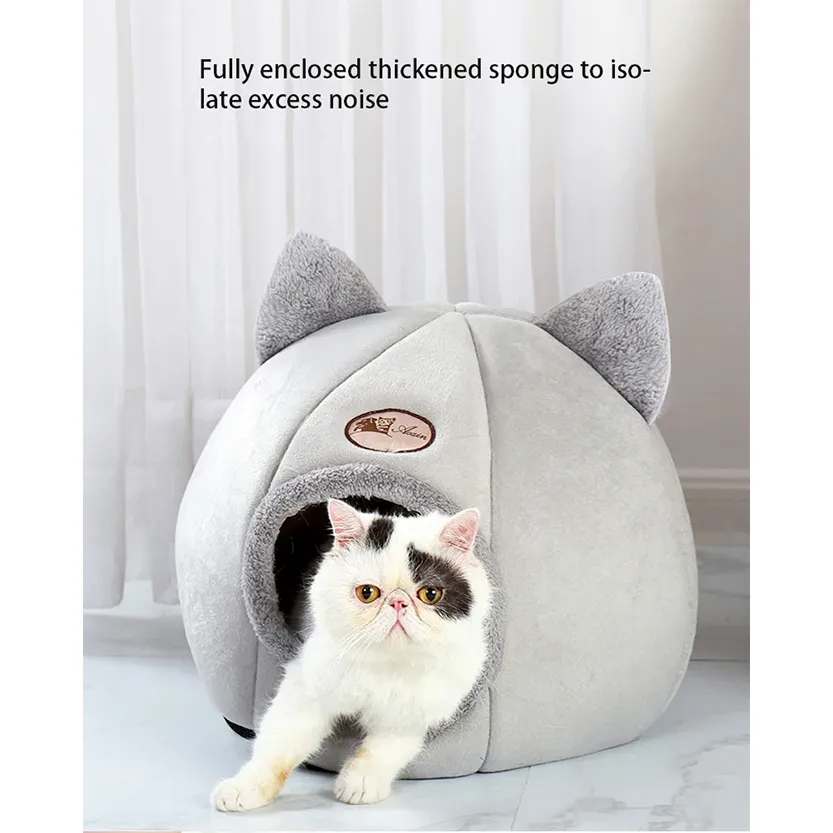 Funki Buys | Pet Beds | Cat Beds | Cozy Sweet Pink Cave House