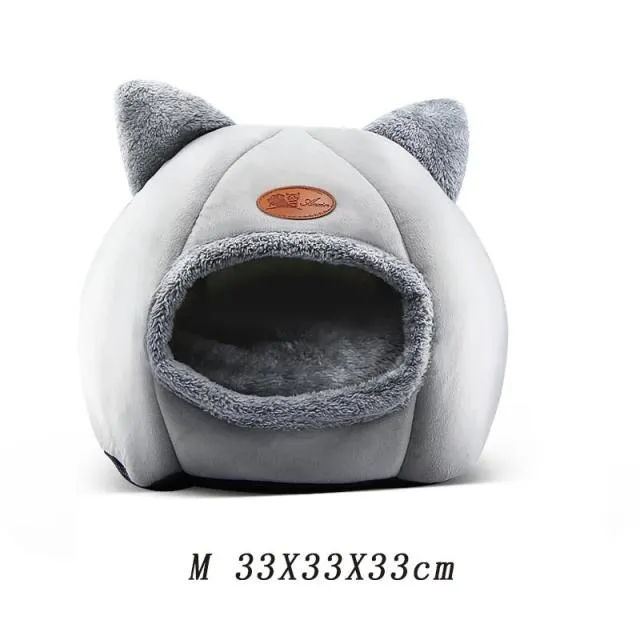 Funki Buys | Pet Beds | Cat Beds | Cozy Sweet Pink Cave House