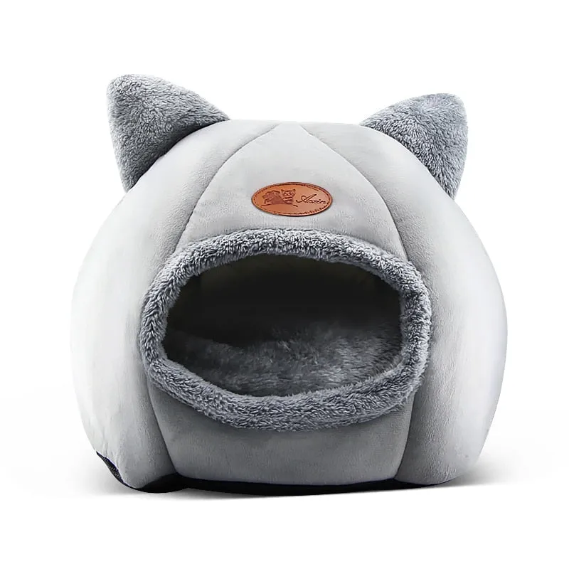 Funki Buys | Pet Beds | Cat Beds | Cozy Sweet Pink Cave House