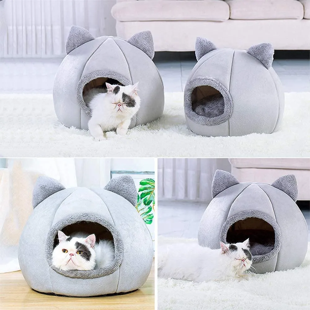 Funki Buys | Pet Beds | Cat Beds | Cozy Sweet Pink Cave House