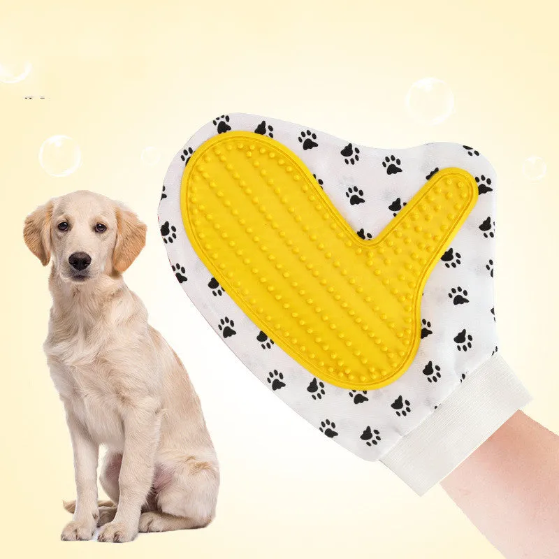 Gentle Silicone Pet Grooming Glove