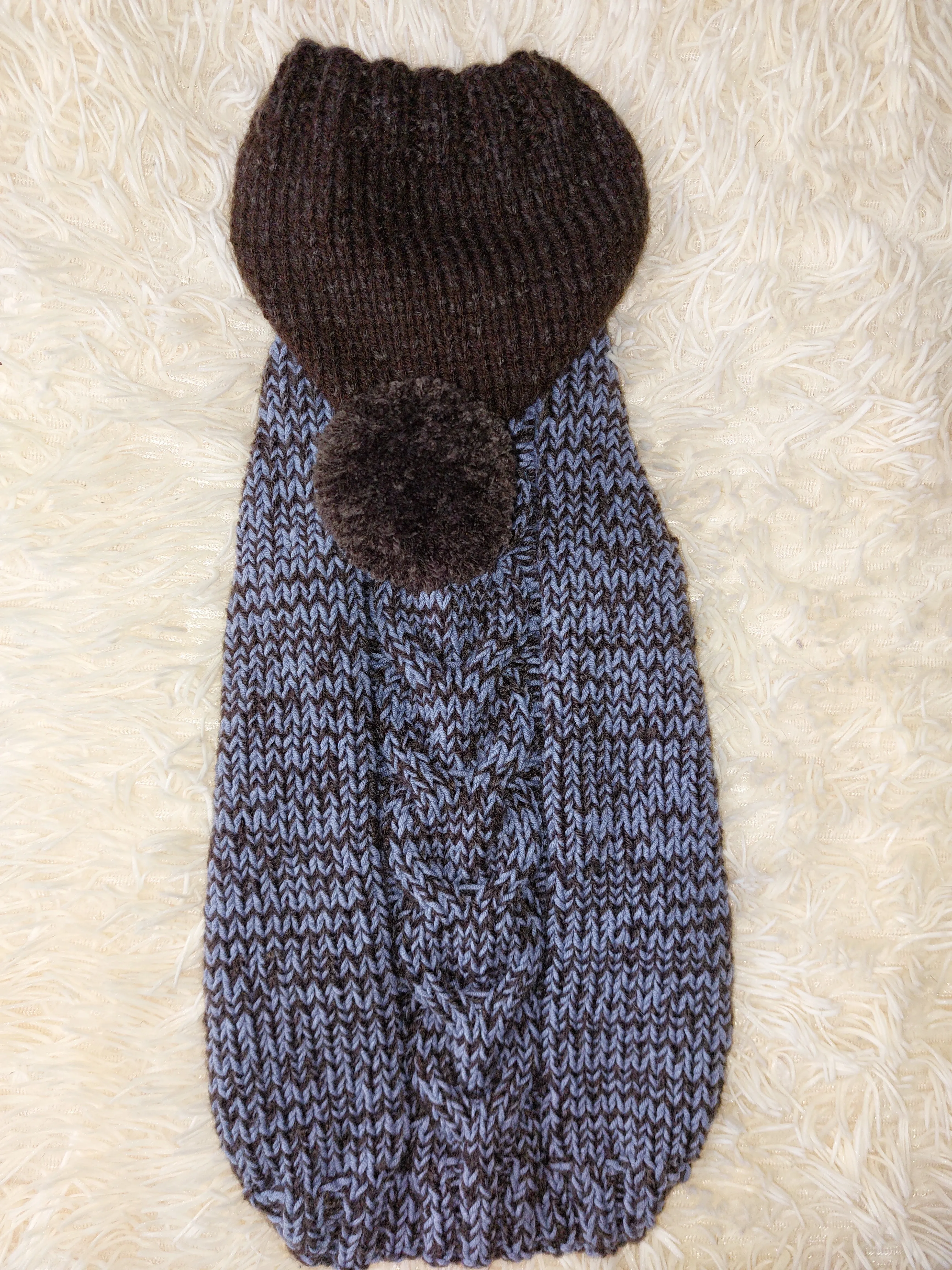 Hooded Dog pet Sweater, Sweater with hood for dachshund or small dog, sweatshirt knitted for dog