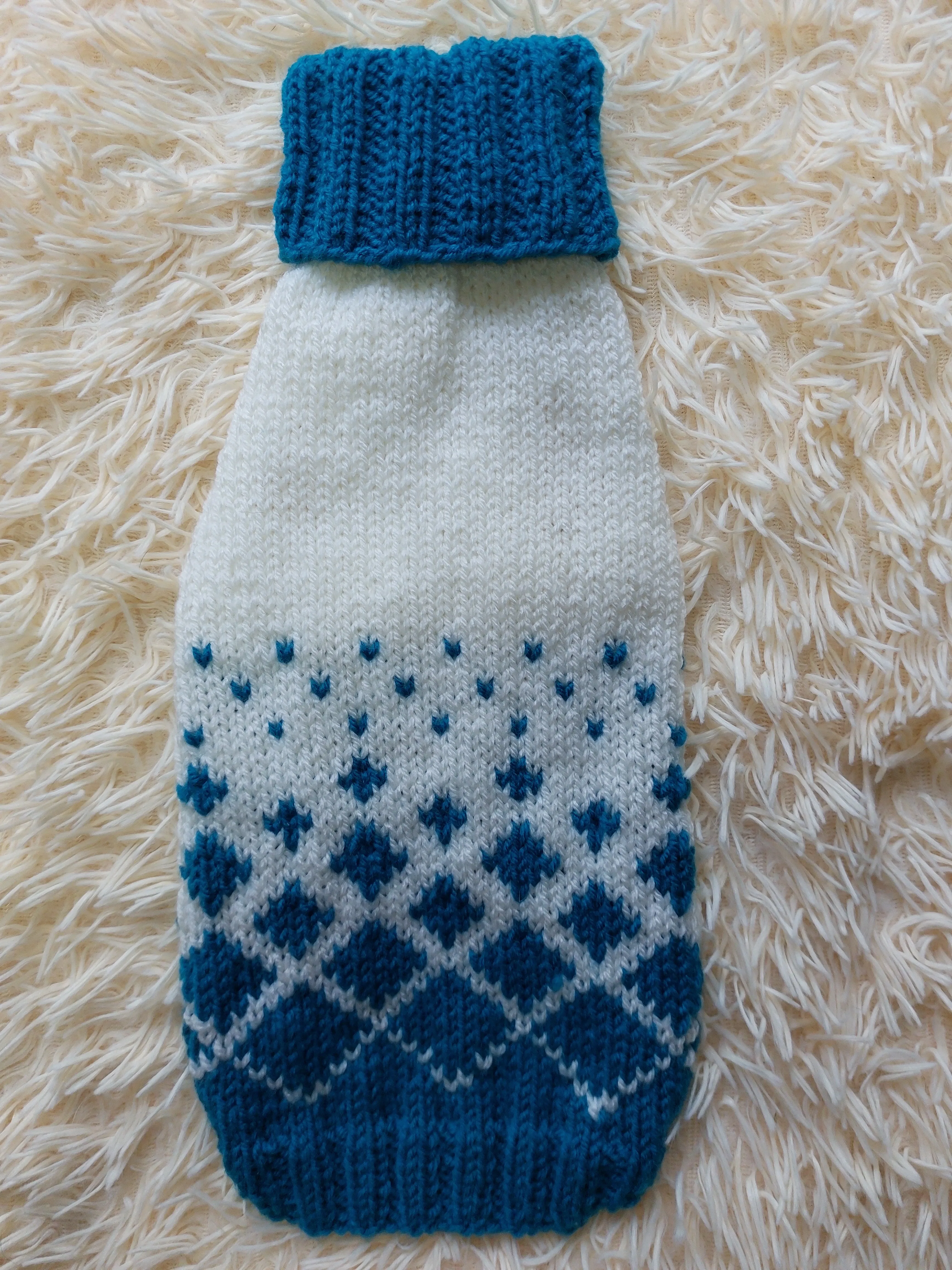 Jacquard Winter Pet Coat,Dog Sweater,Dachshund Cardigan