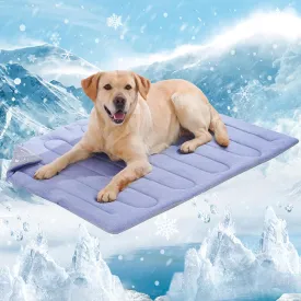 MARUNDA Dog Cooling Mat, 27" x 20" Thicken Waterproof Cooling Mat for Extra Large Dog, Q-MAX>0.5 Ice Cool Fabric-Cool on ContactEasy Washable Pet Pad in Summer