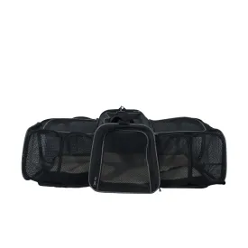 Mesh pet carrier
