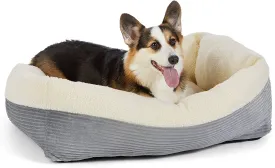 New AmazonBasics Rectangle Self Warming Pet Bed For Cat or Dog - 35 x 11 x 27 Inches, Grey!
