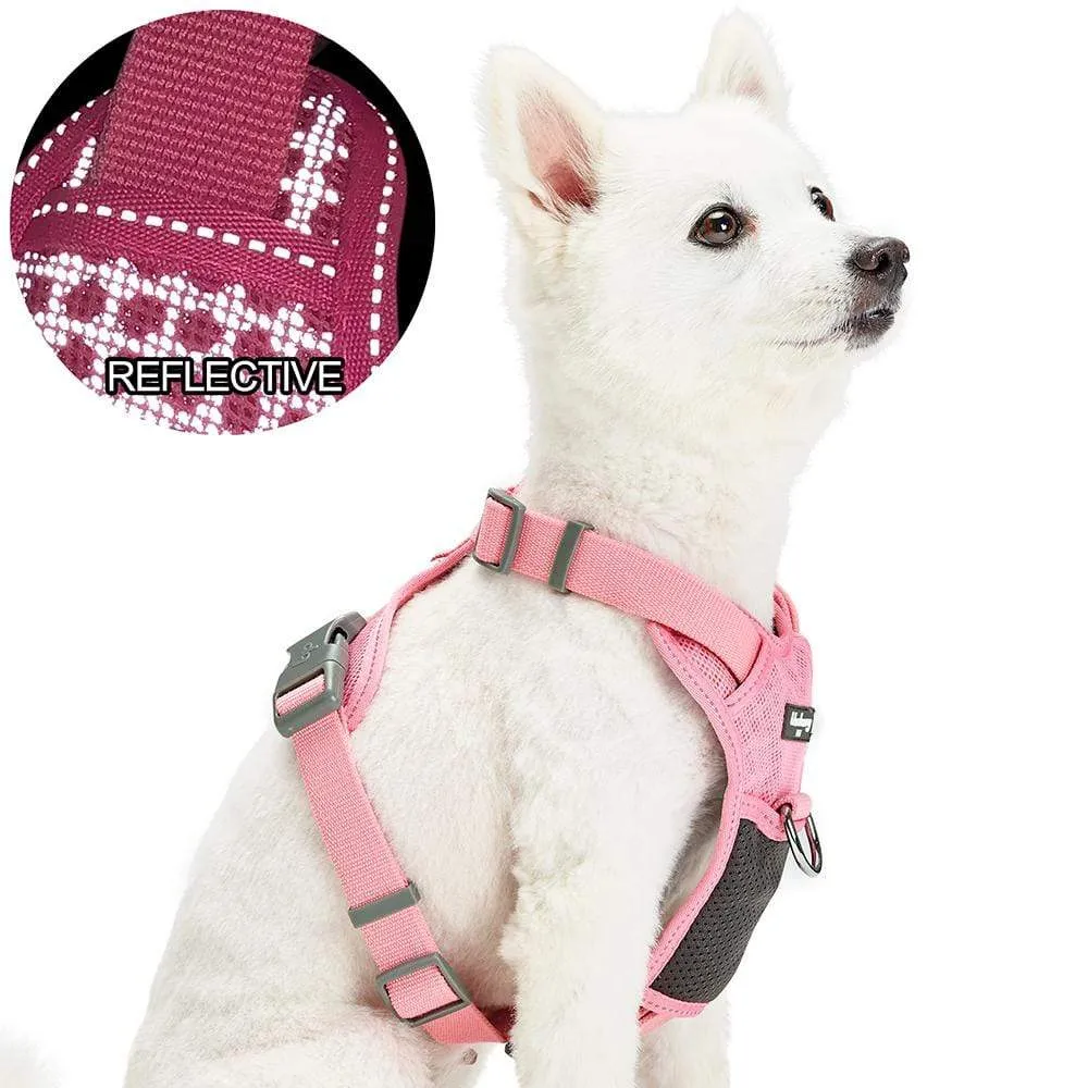 No Pull | Reflective Mesh Padded Dog Harness Vest