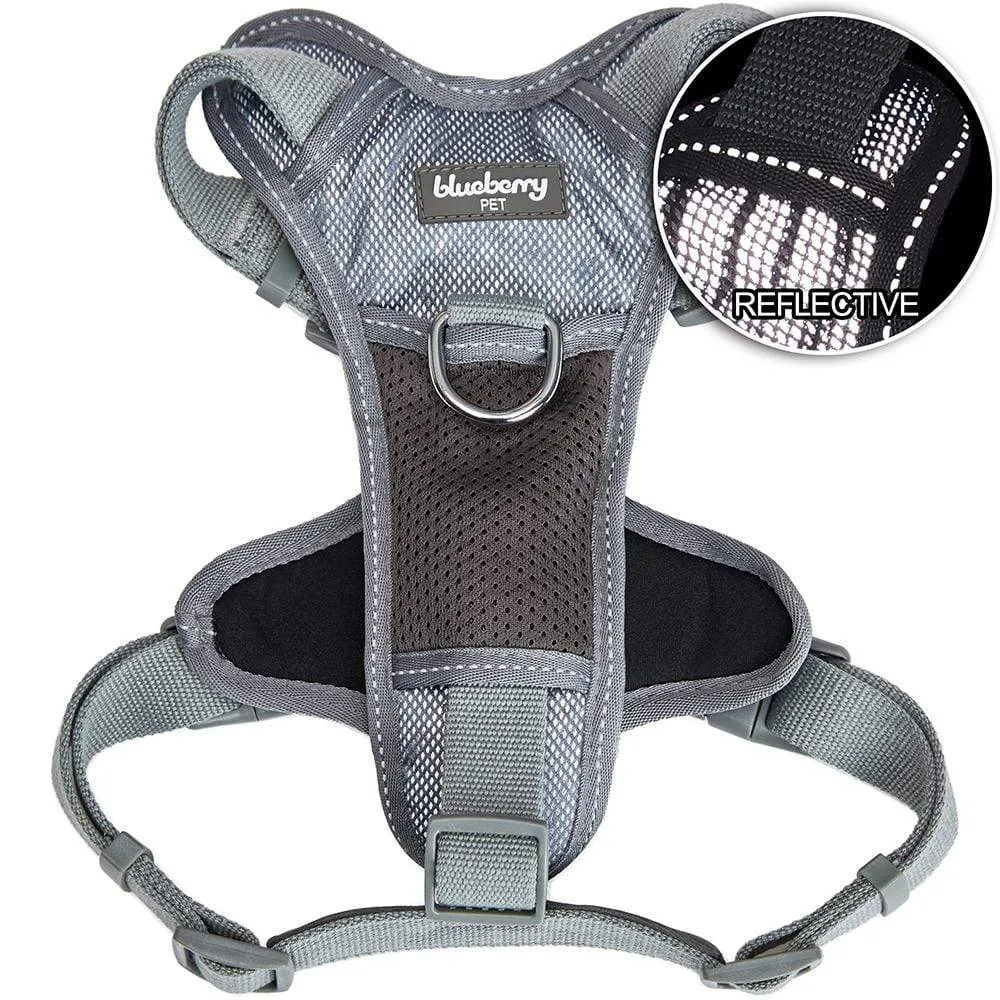 No Pull | Reflective Mesh Padded Dog Harness Vest