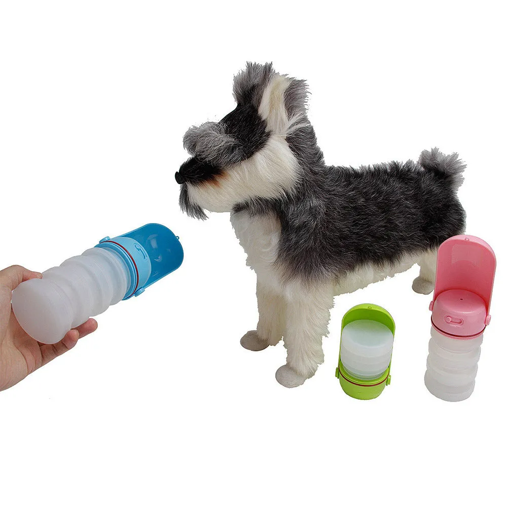 PAWS ASIA China Suppliers Dropshipping Convenient Foldable Portable Small  Pet Feeder For Drinking
