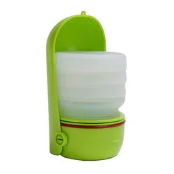 PAWS ASIA China Suppliers Dropshipping Convenient Foldable Portable Small  Pet Feeder For Drinking