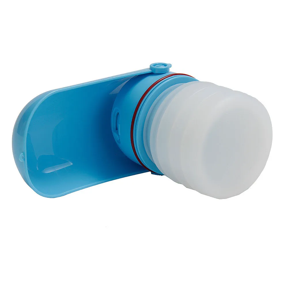 PAWS ASIA China Suppliers Dropshipping Convenient Foldable Portable Small  Pet Feeder For Drinking
