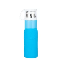 PAWS ASIA Factory Stainless Steel Portable Outdoor Travel Insulated Dog Water Bottle