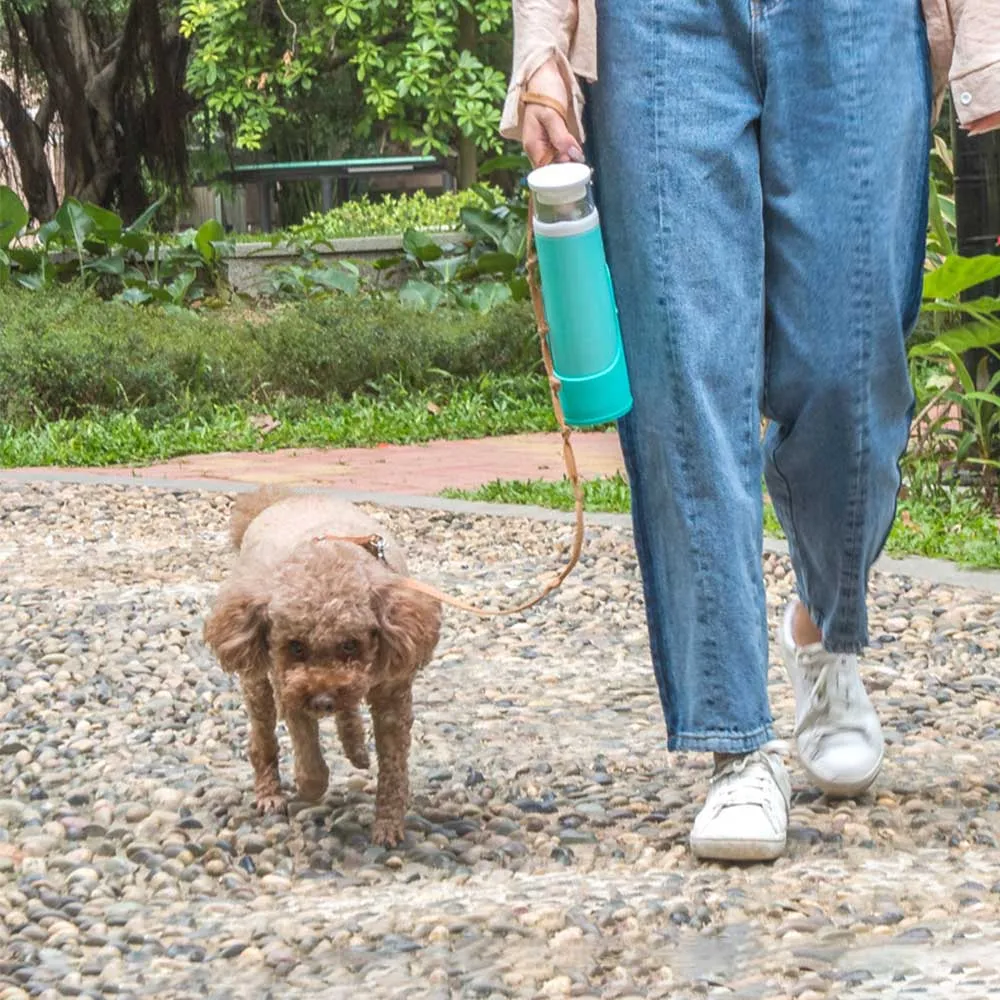 PAWS ASIA Factory Stainless Steel Portable Outdoor Travel Insulated Dog Water Bottle