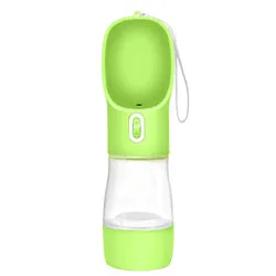 PAWS ASIA Suppliers Direct Sale Plastic Travel Multi Use Portable Dog Drink Bottle With Dog Food